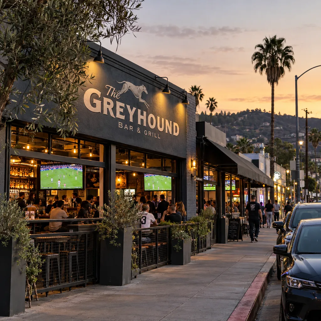 The Greyhound Bar & Grill exterior